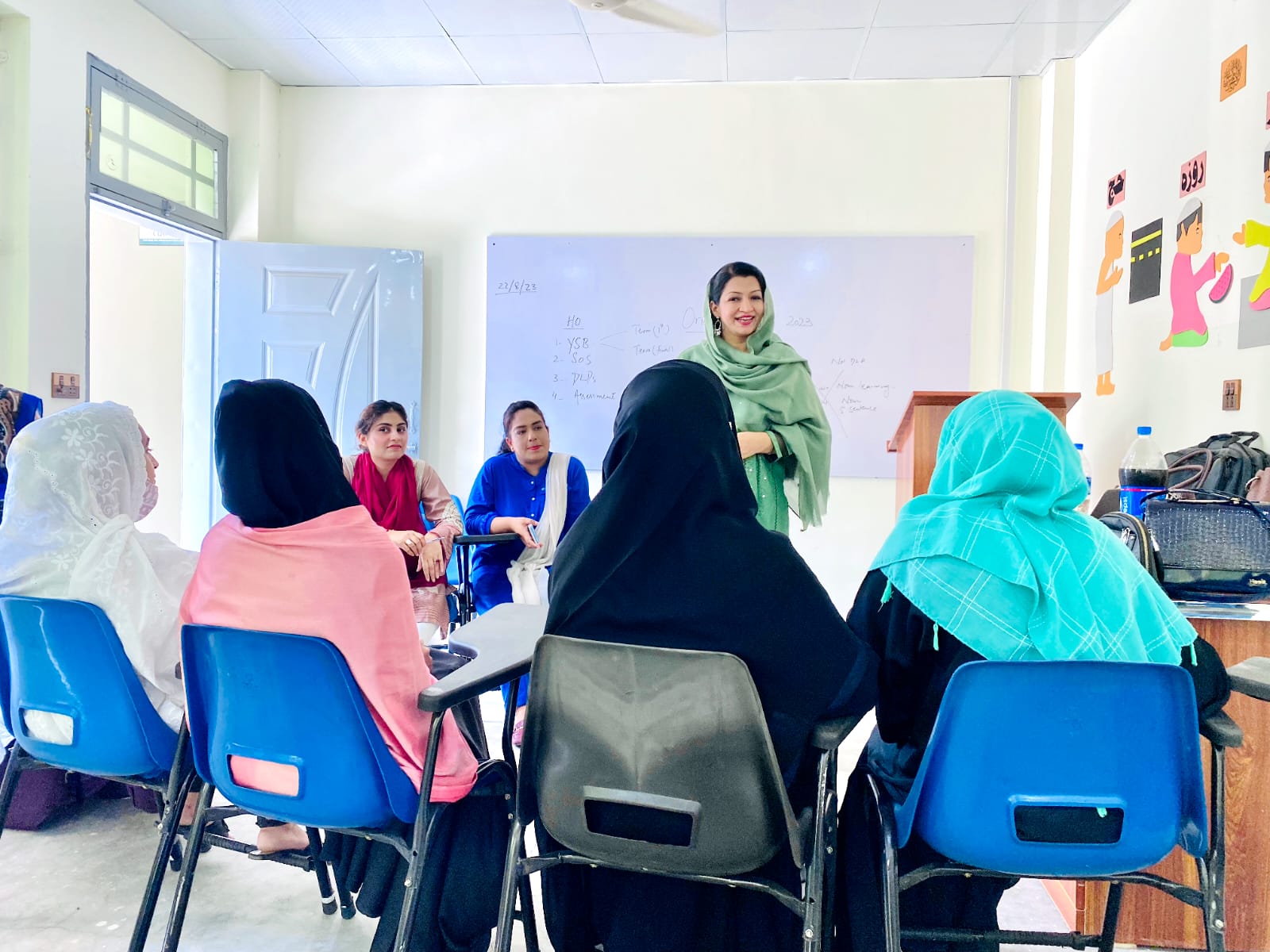 Alhamdulillah –  Orientation session at FSCS Saidu Shareef Campus ,SWAT